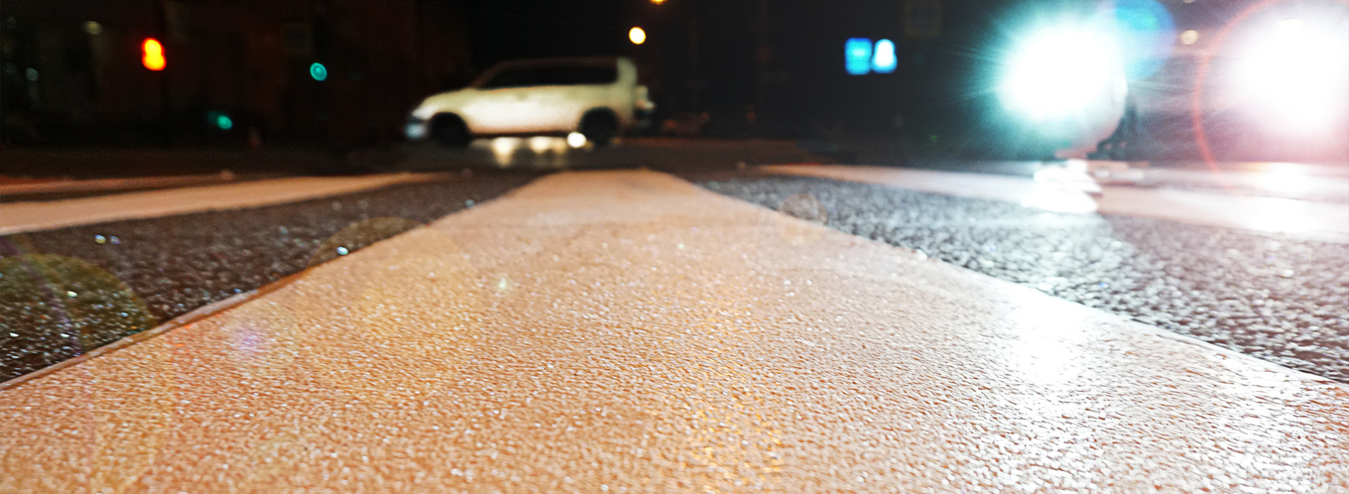 Материалы для разметки дорог, адаптированные для конкретного климата